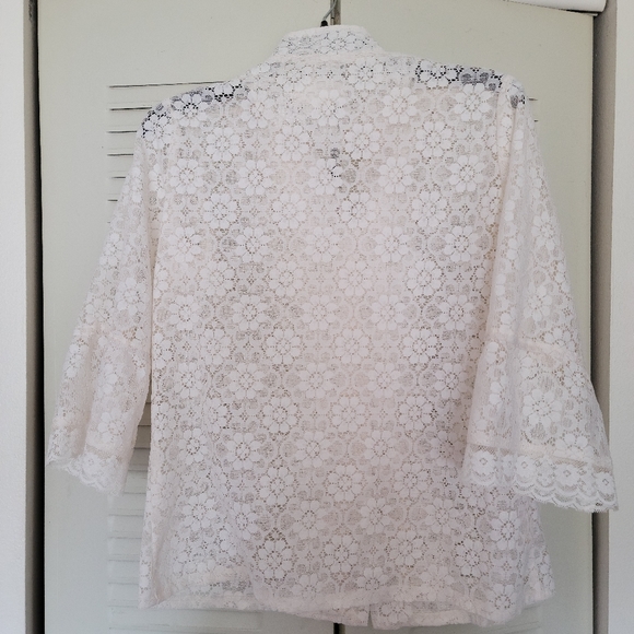 Ladies Open Weave Blouse - Picture 4 of 6
